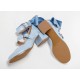 Iris Corolla Tulips Chunky Heel Shoes(Reservation/6 Colours/Full Payment Without Shipping)